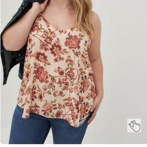 Torrid Sophie Chiffon Swing Cami Size 1